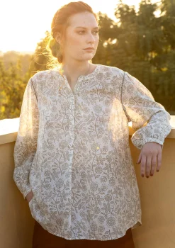 Gudrun Sjödén Blus "Lisa" i ekologisk bomull