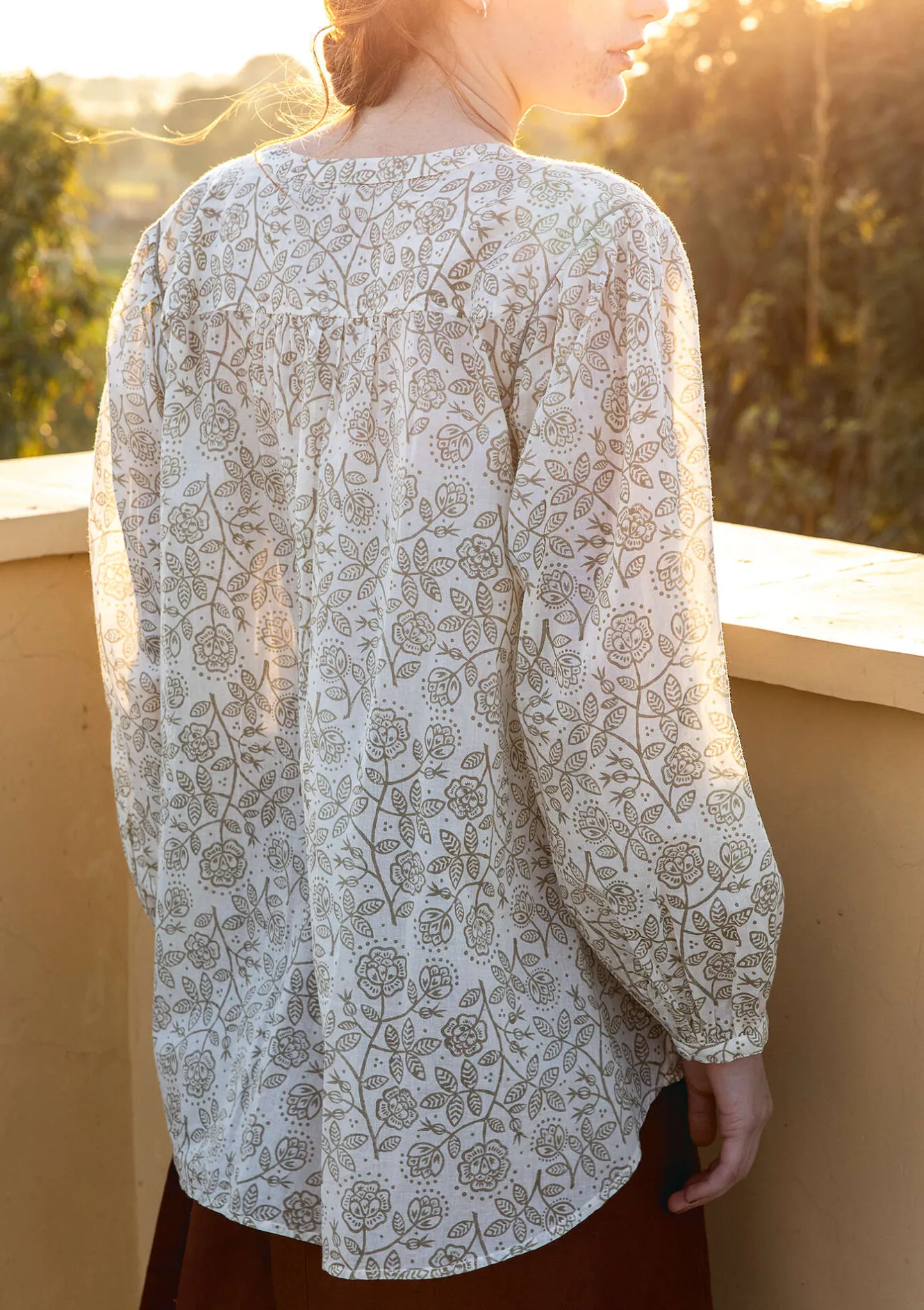 Gudrun Sjödén Blus "Lisa" i ekologisk bomull