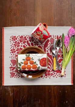 Gudrun Sjödén Bordstablett "Gnistra" i ekologisk bomull