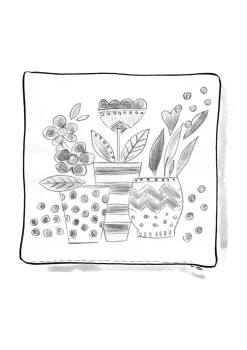 Gudrun Sjödén Broderat kuddfodral 