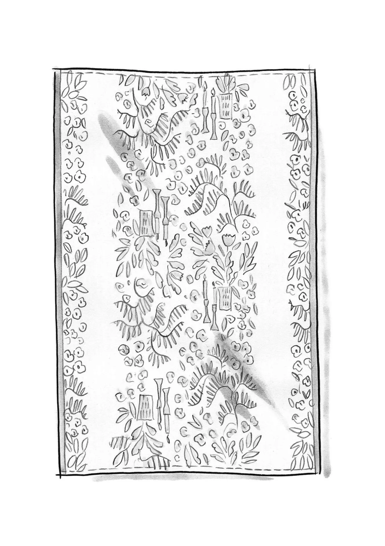 Gudrun Sjödén Duk "Baluns" i ekologisk bomull