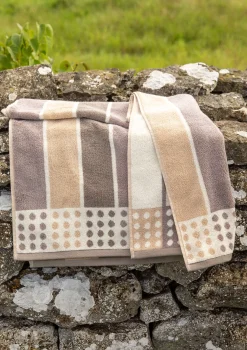 Gudrun Sjödén Duschhandduk "Flow" i ekologisk bomull