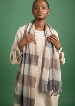 Gudrun Sjödén Garnfärgad sjal "Cleo" i ull