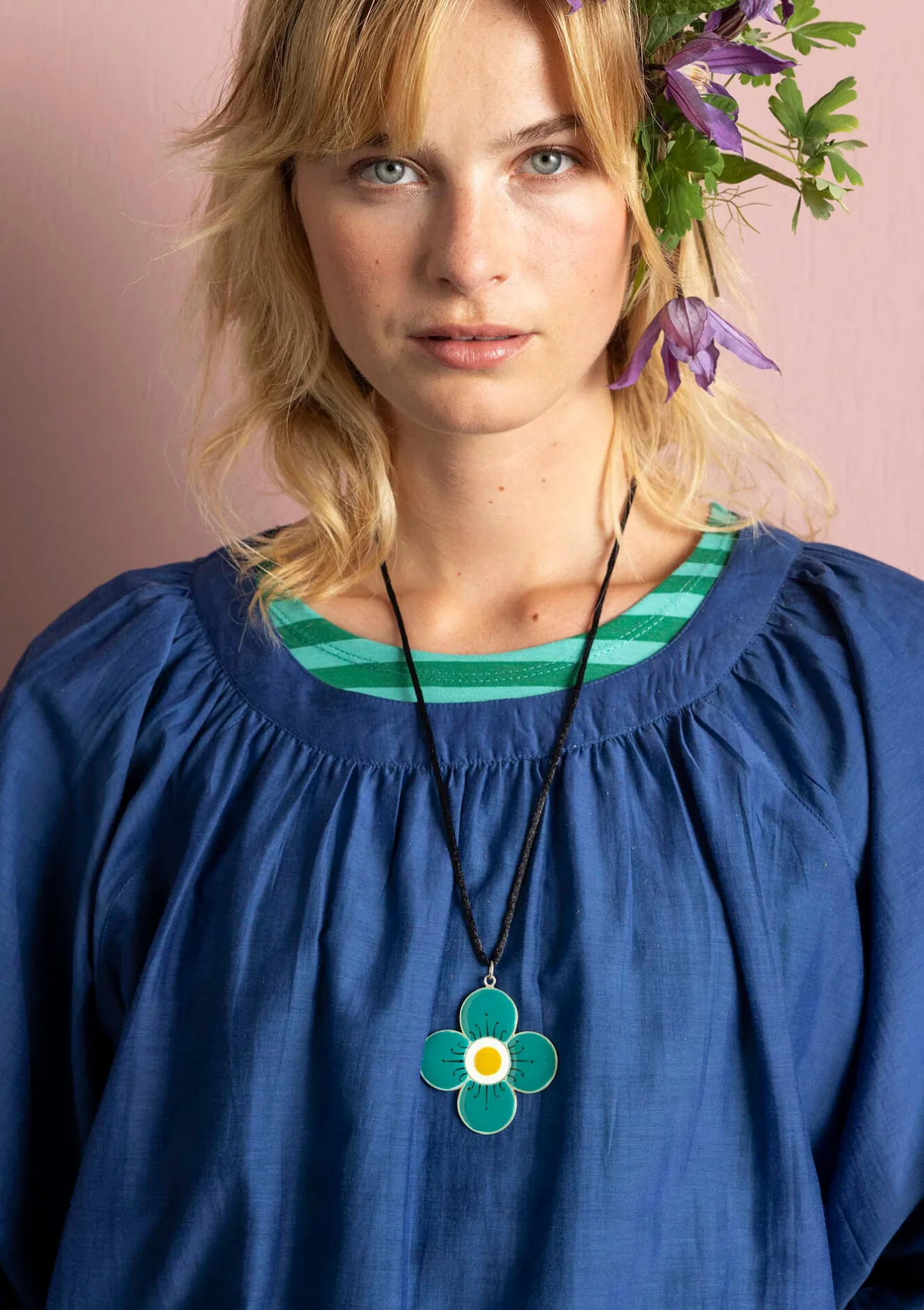 Gudrun Sjödén Halsband "Ulla" i silver