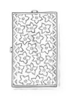 Gudrun Sjödén Handduk "Stars" i ekologisk bomull