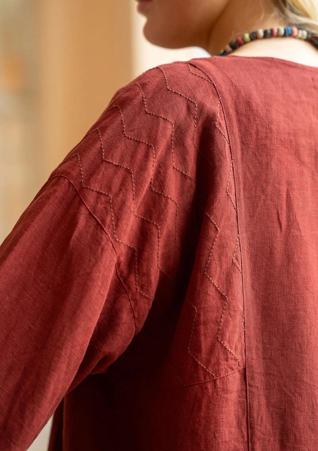 Gudrun Sjödén Innerjacka "Andante" i lin