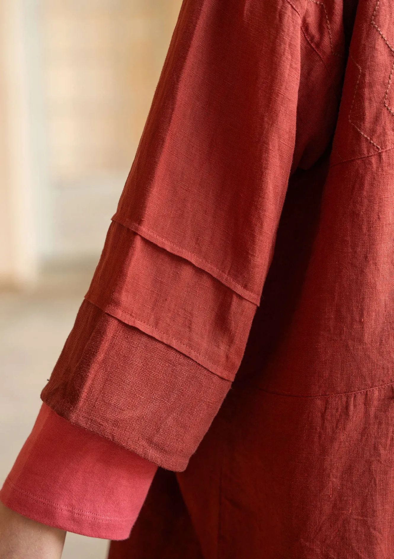 Gudrun Sjödén Innerjacka "Andante" i lin