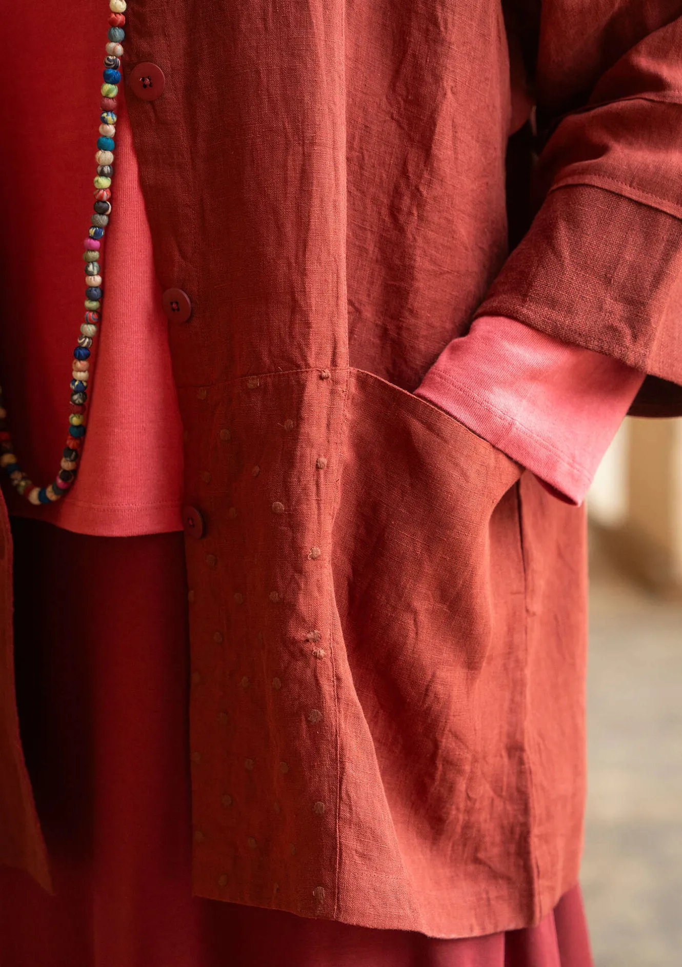 Gudrun Sjödén Innerjacka "Andante" i lin