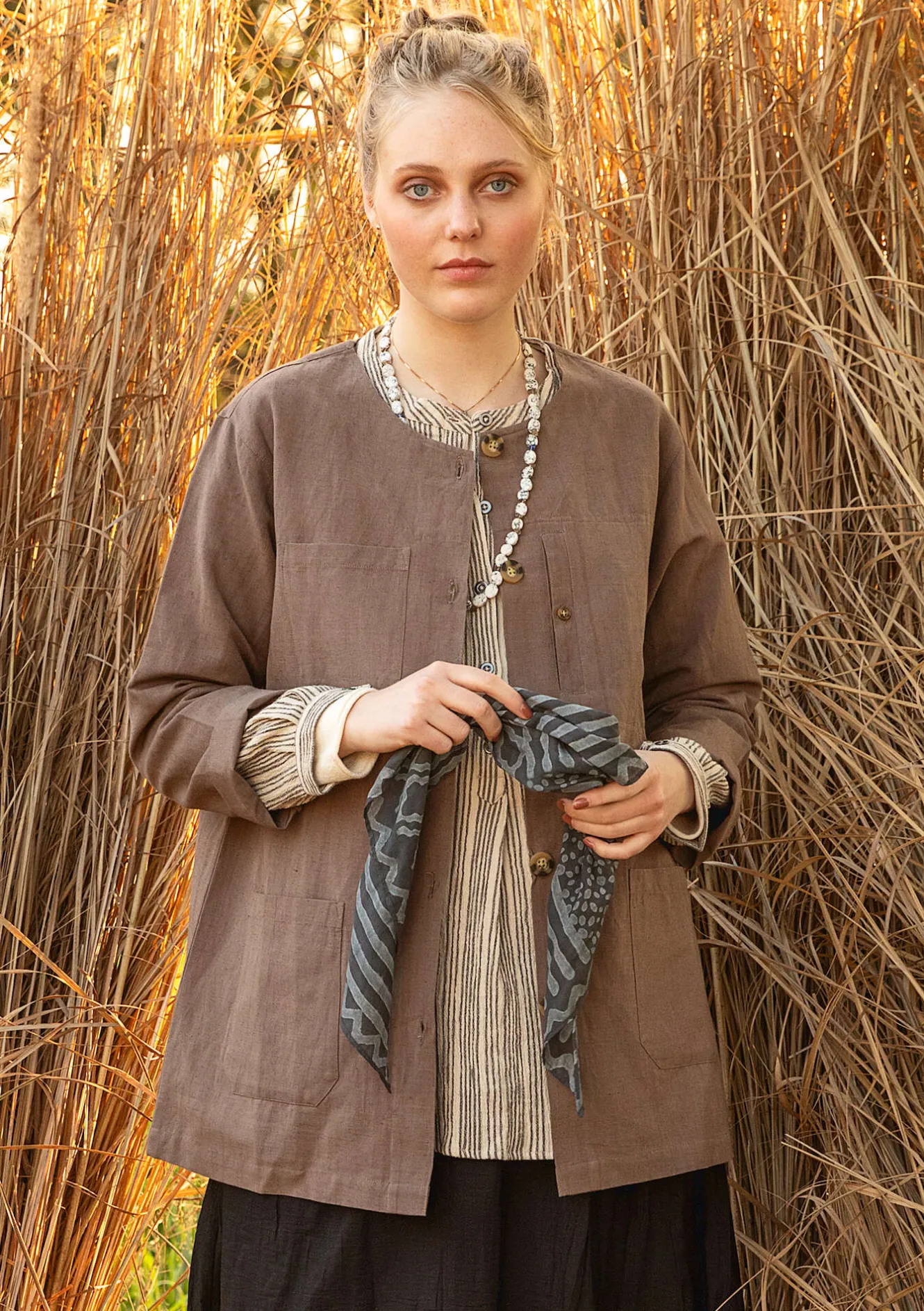 Gudrun Sjödén Jacka i lin/ekologisk bomull