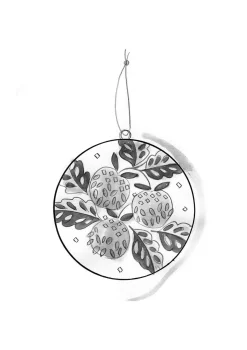 Gudrun Sjödén Julkula "Gnistra" i papier maché