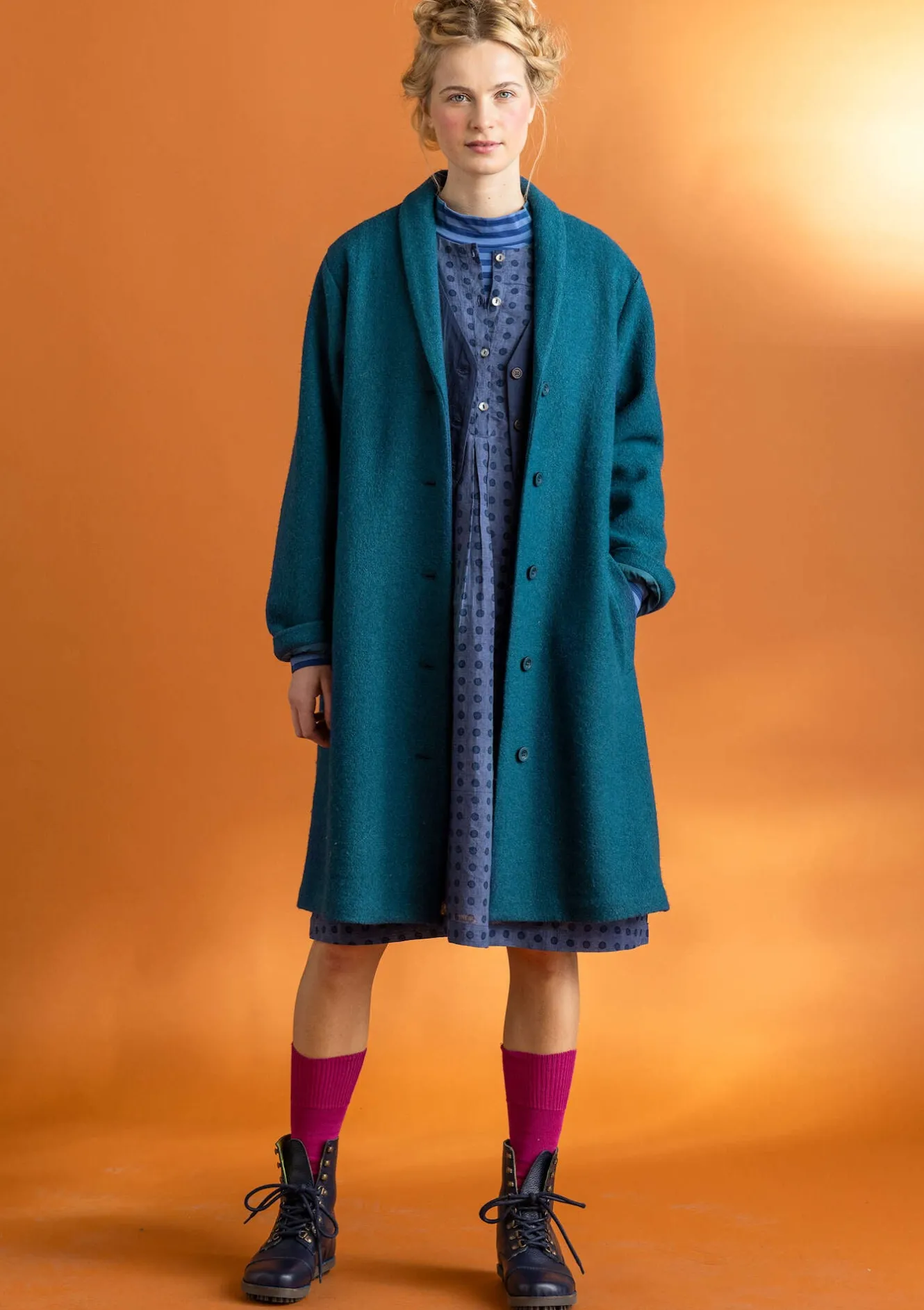 Gudrun Sjödén Kappa i ullblandning