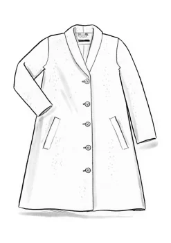 Gudrun Sjödén Kappa i ullblandning