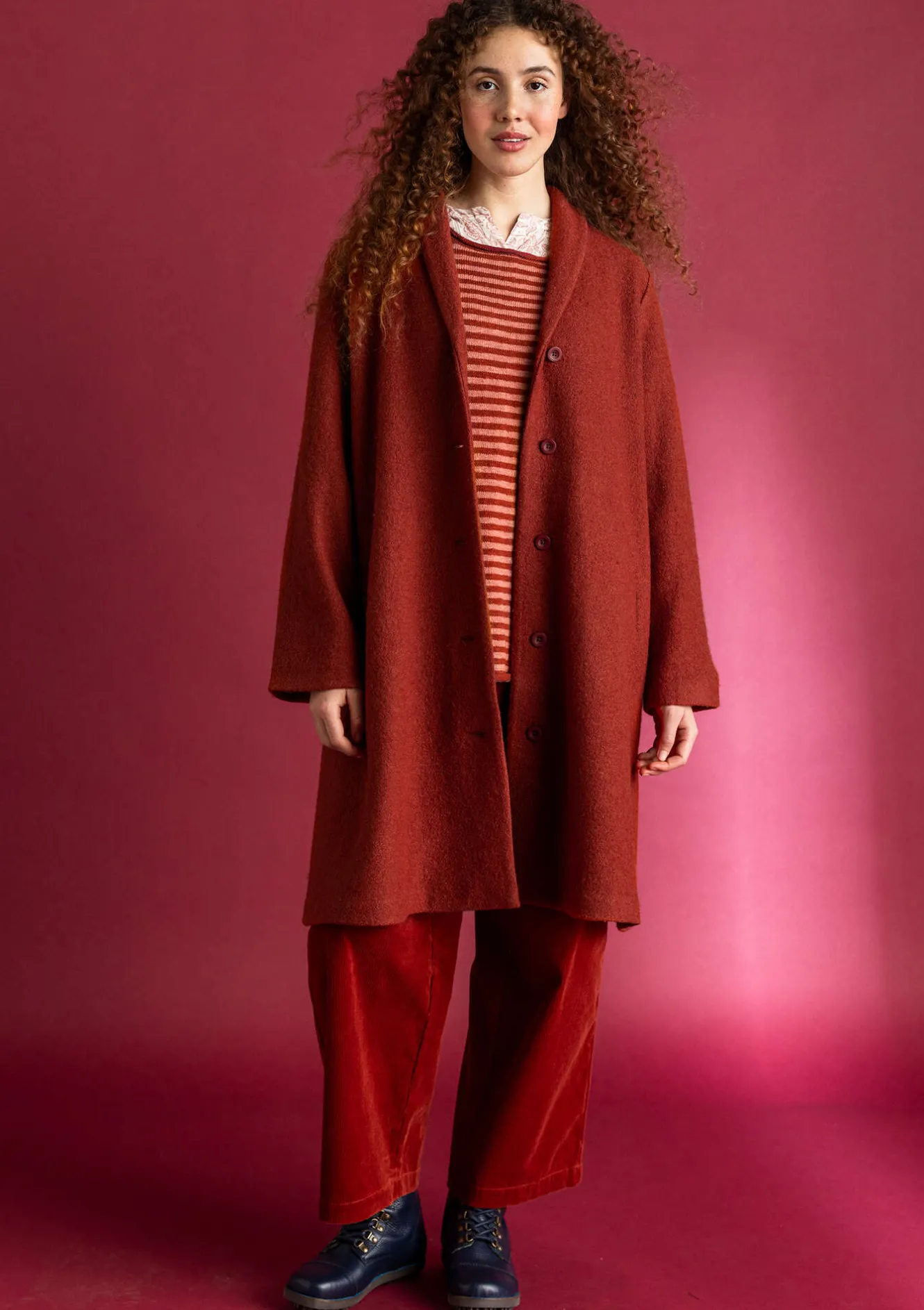 Gudrun Sjödén Kappa i ullblandning