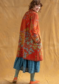 Gudrun Sjödén Kappkofta "Saga" i återvunnen ull