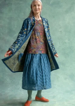 Gudrun Sjödén Kappkofta "Saga" i återvunnen ull