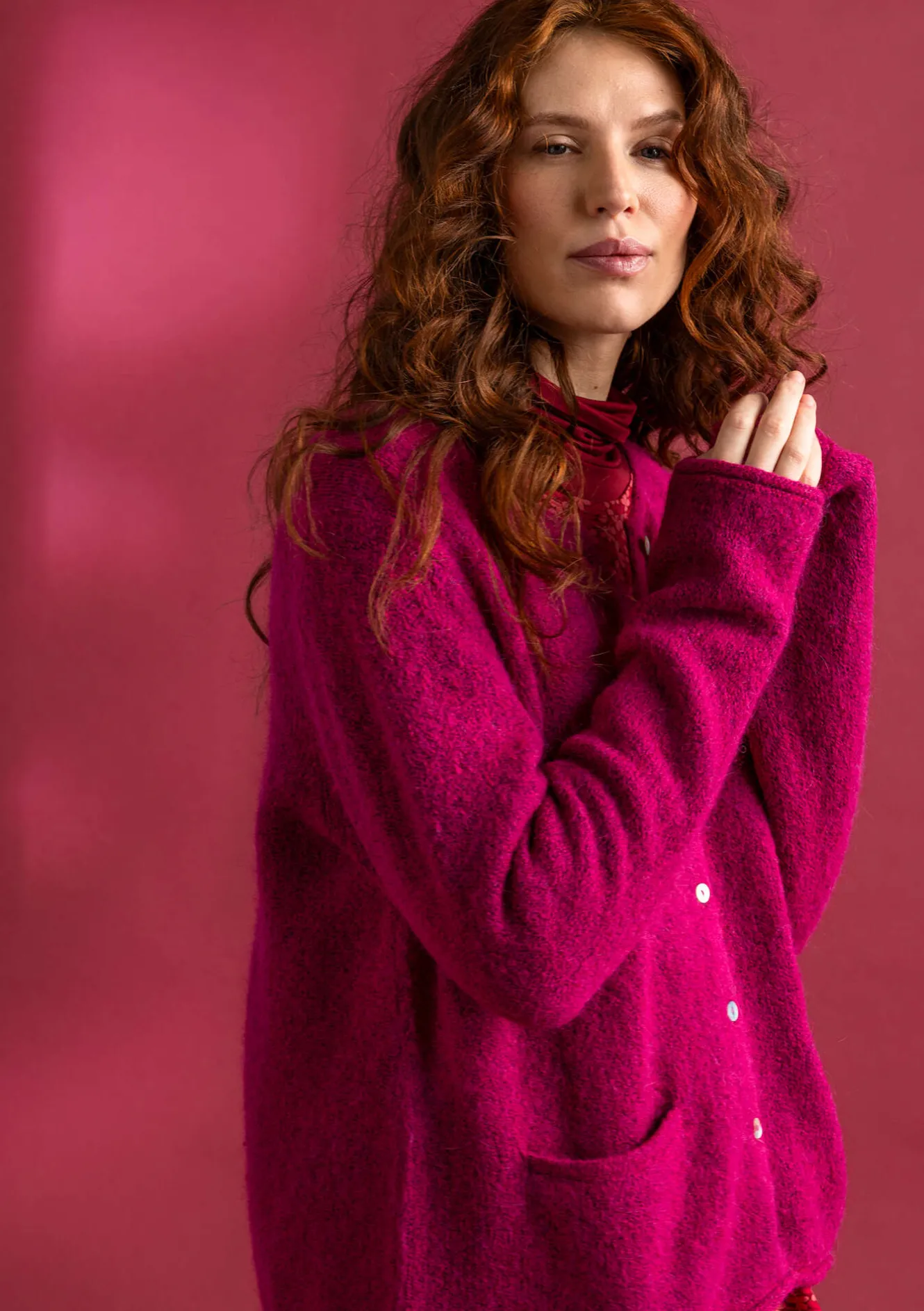 Gudrun Sjödén Kofta i alpackamix