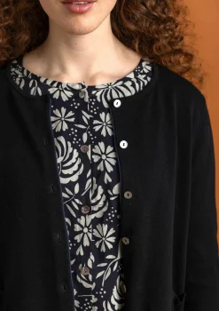 Gudrun Sjödén Kofta i ekologisk/återvunnen bomull