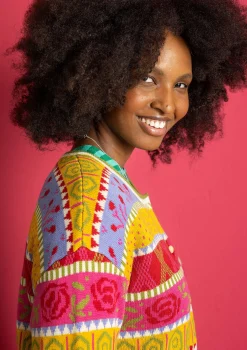 Gudrun Sjödén Kofta "Klara" i ekologisk/återvunnen bomull