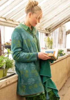 Gudrun Sjödén Kofta "Mårbacka" i ekologisk/återvunnen bomull