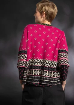 Gudrun Sjödén Kofta "Noon" i ull/lyocell