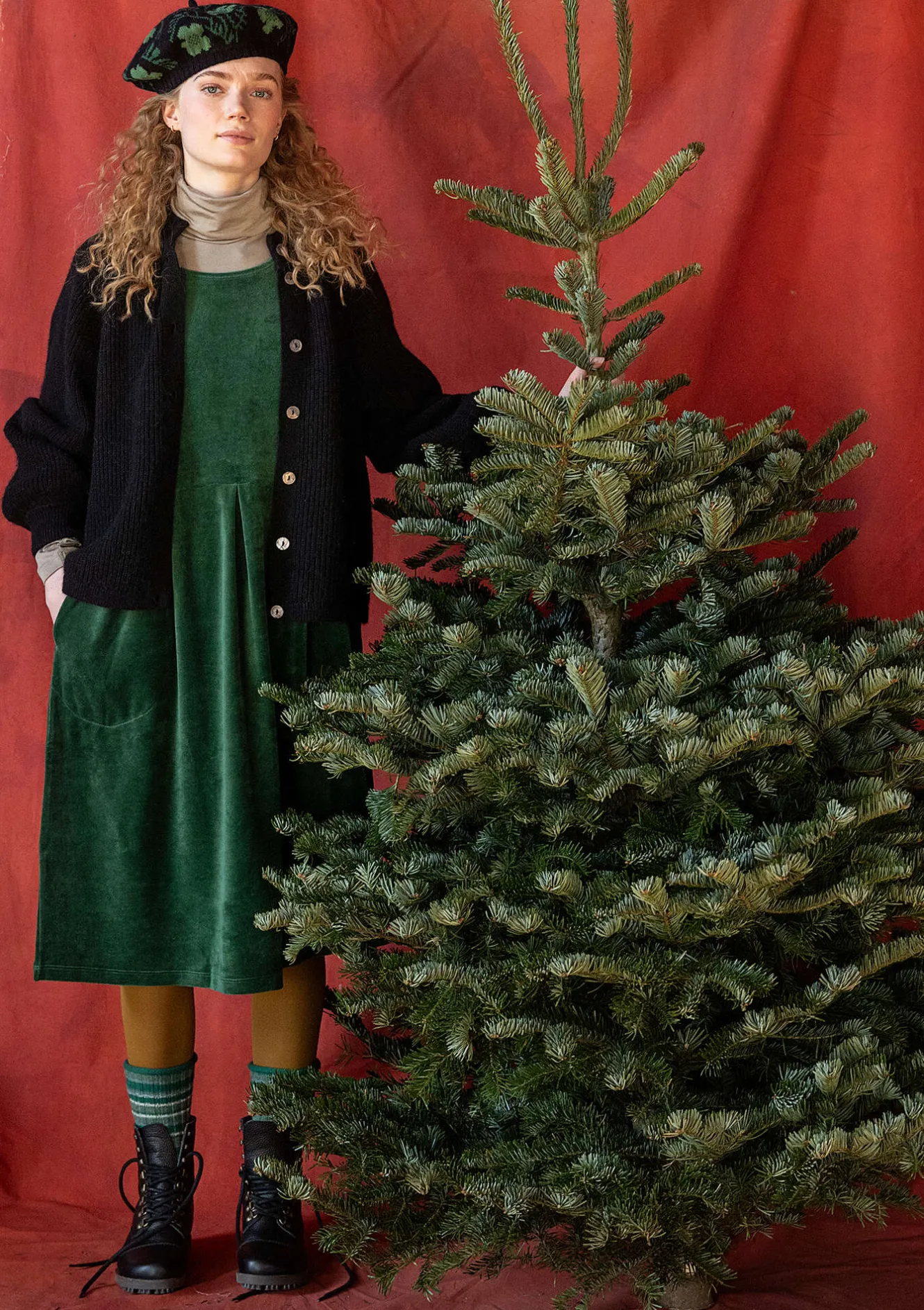 Gudrun Sjödén Kofta "Vinternatt" i alpackamix