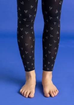 Gudrun Sjödén Leggings "Fjät" i återvunnen polyamid