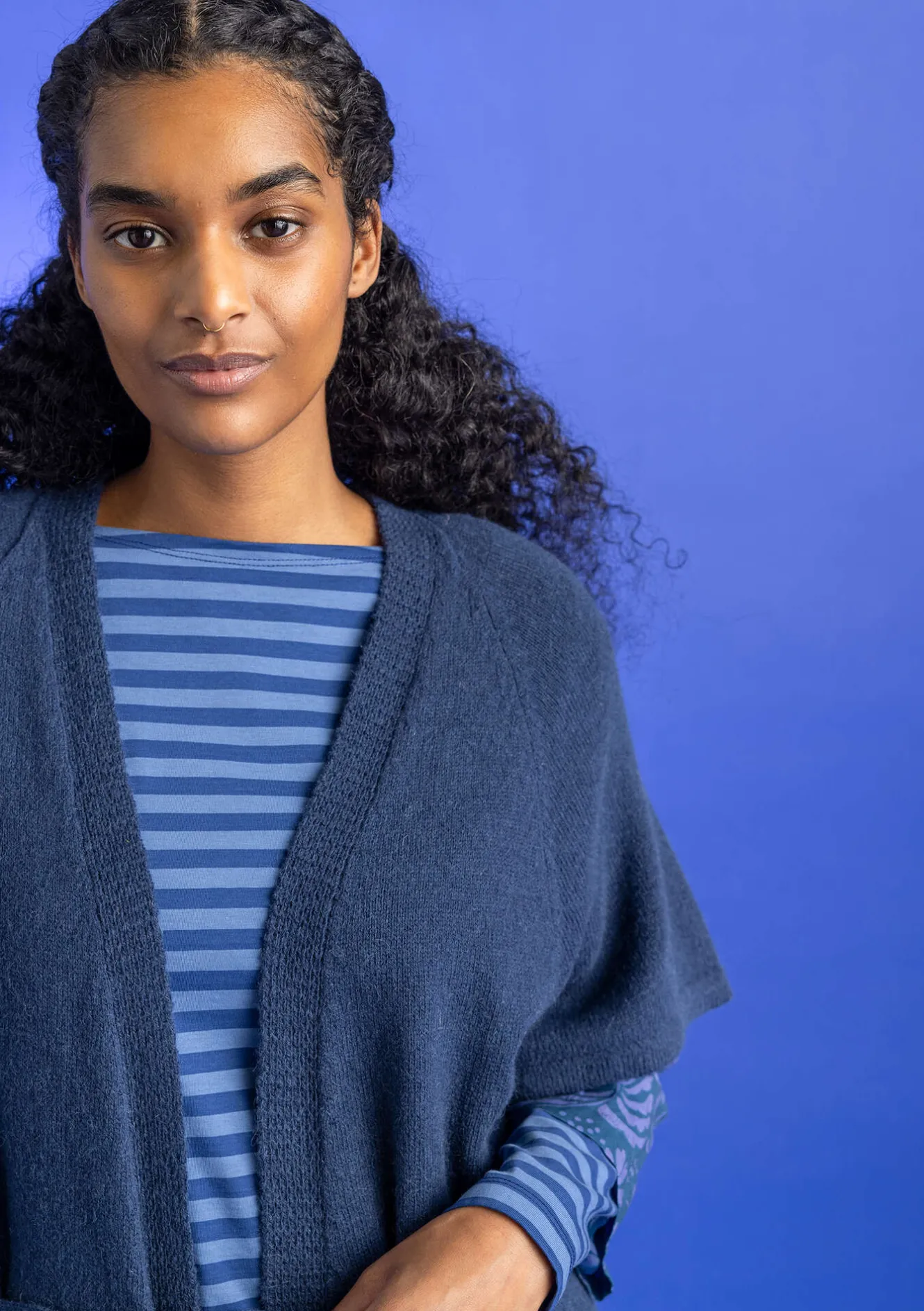 Gudrun Sjödén Långkofta i alpackamix