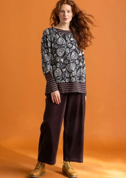 Gudrun Sjödén Manchesterbyxa i ekologisk bomull/elastan