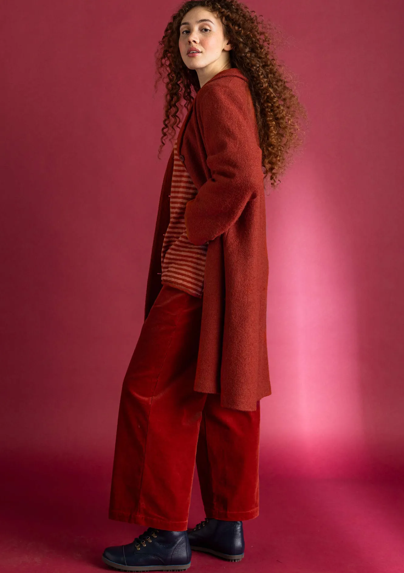 Gudrun Sjödén Manchesterbyxa i ekologisk bomull/elastan