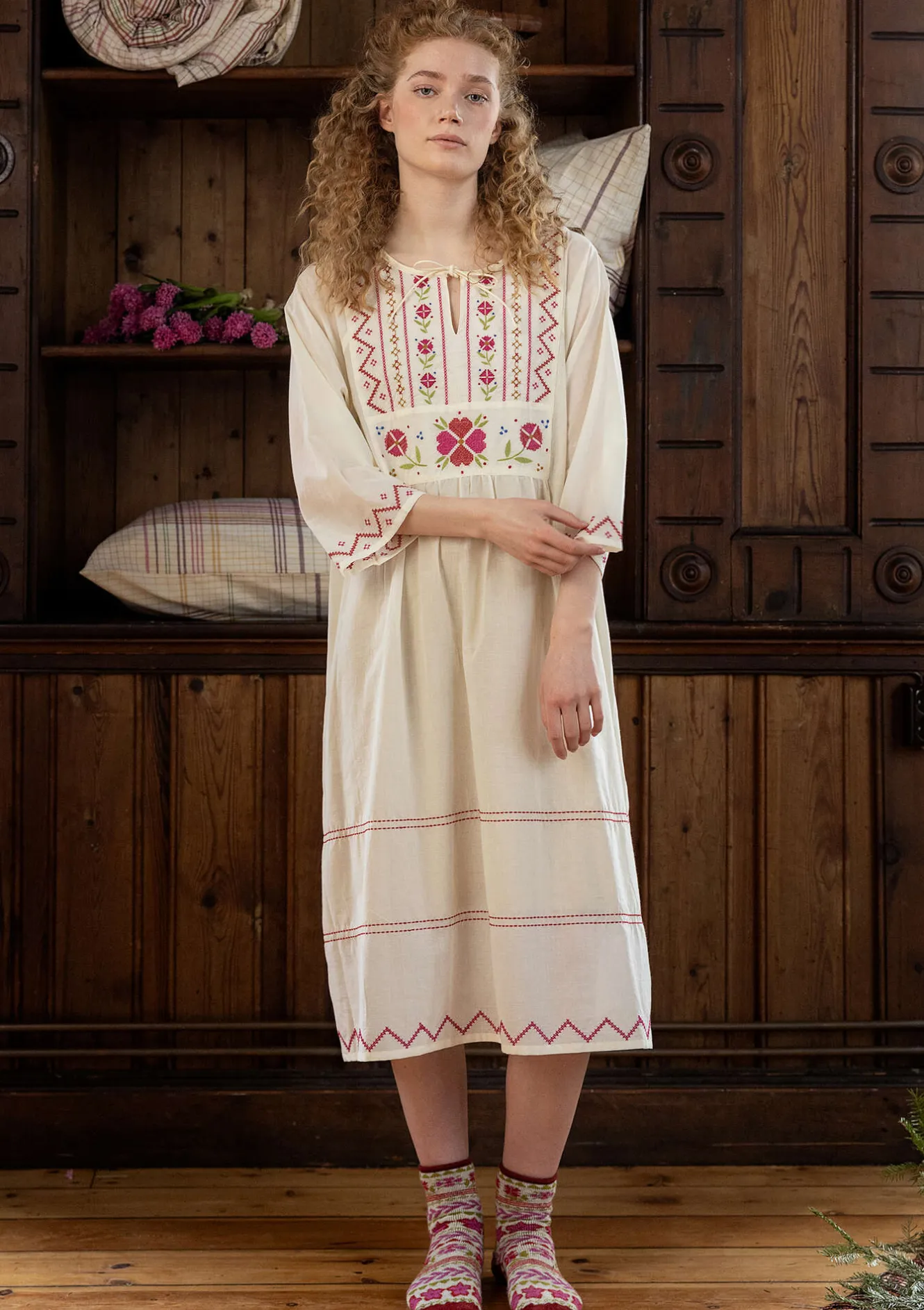 Gudrun Sjödén Nattlinne "Twinkle" i ekologisk bomull