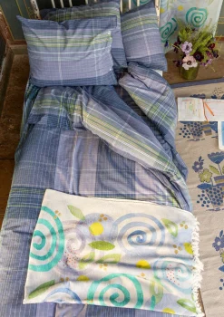 Gudrun Sjödén Påslakan "Rainbow" i ekologisk bomull