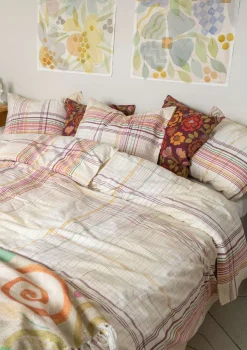 Gudrun Sjödén Påslakan "Rainbow" i ekologisk bomull