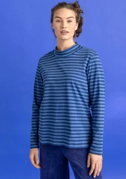 Gudrun Sjödén Randig halvpolo i ekologisk bomull