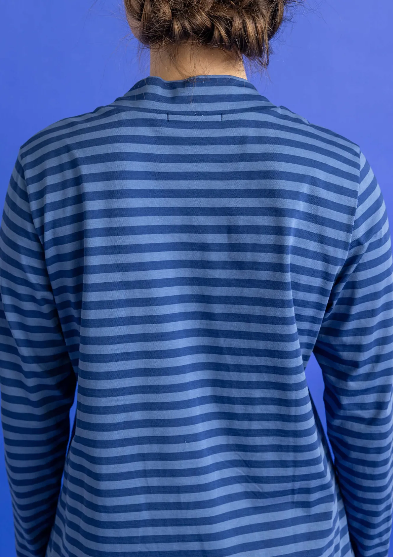 Gudrun Sjödén Randig halvpolo i ekologisk bomull