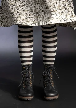 Gudrun Sjödén Randiga strumpbyxor i ekologisk bomull