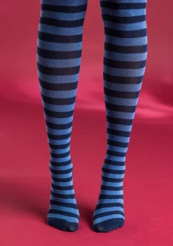 Gudrun Sjödén Randiga strumpbyxor i ekologisk bomull