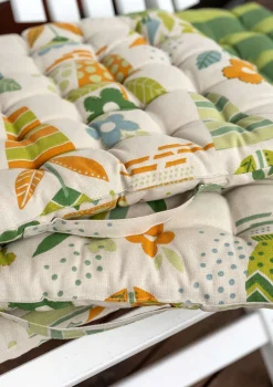 Gudrun Sjödén Sittdyna "Flower pots" i ekologisk bomull