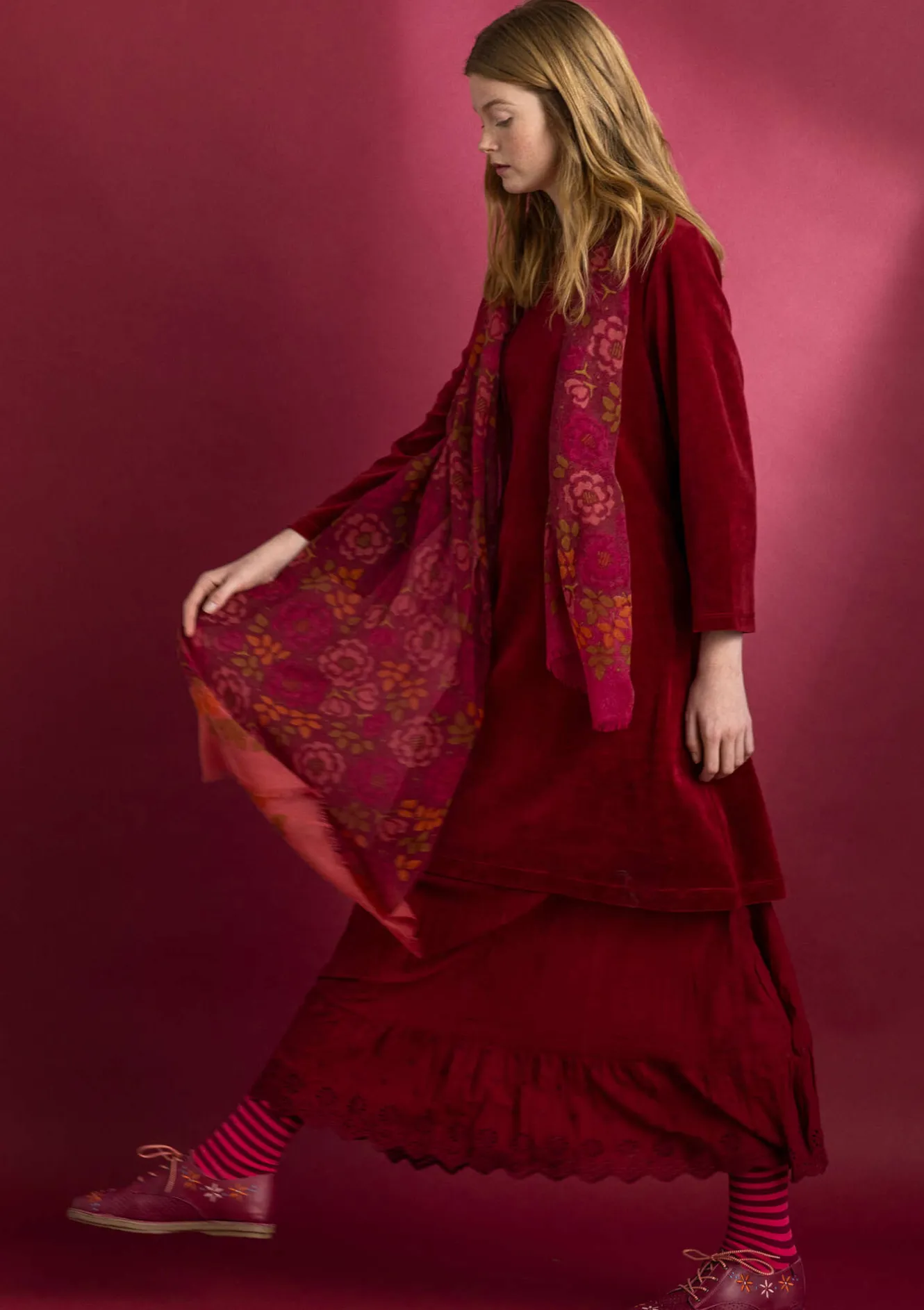 Gudrun Sjödén Sjal "Astrid" i ull