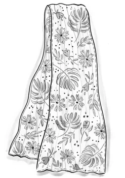 Gudrun Sjödén Sjal 