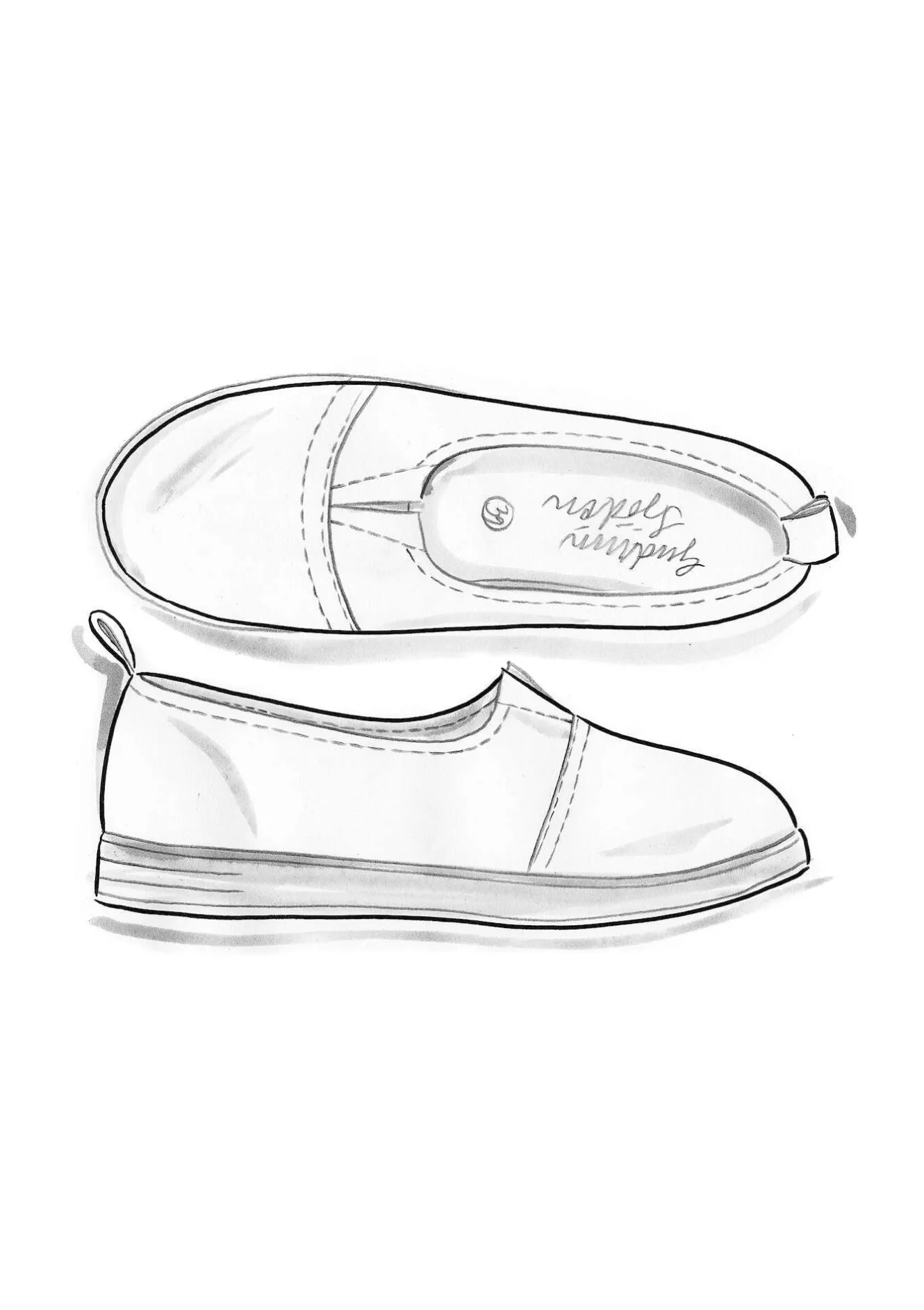 Gudrun Sjödén Sko i nubuck