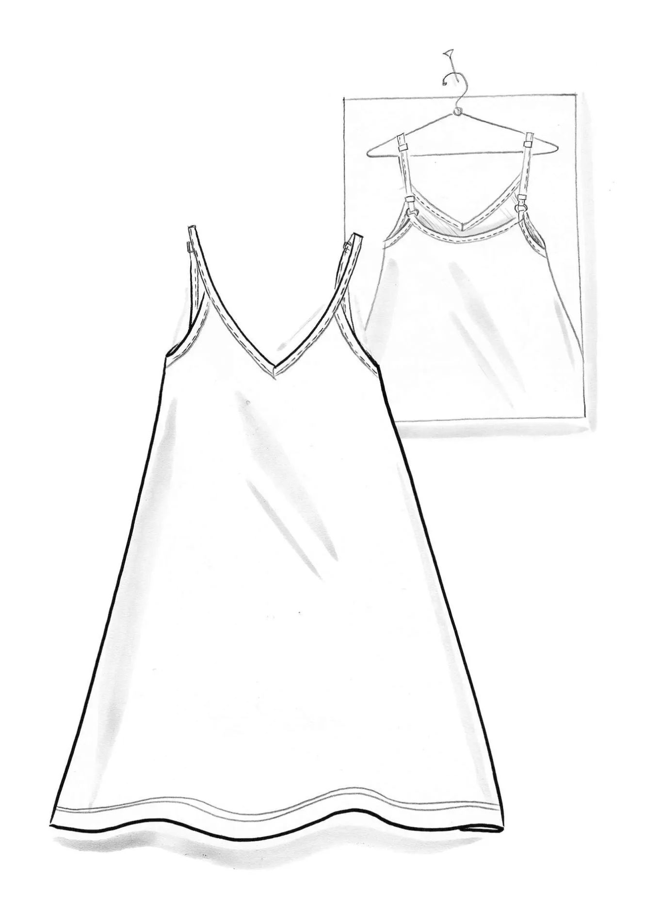 Gudrun Sjödén Slipklänning i lyocell/elastan