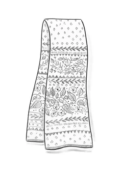 Gudrun Sjödén Stickad halsduk 