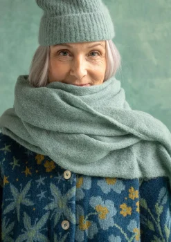 Gudrun Sjödén Stickad halsduk i alpackamix