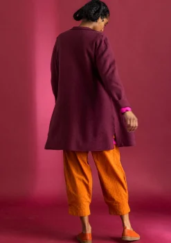 Gudrun Sjödén Stickad kavaj i filtad ekologisk ull