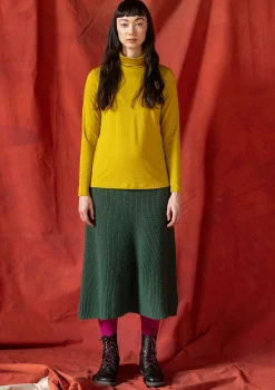 Gudrun Sjödén Stickad kjol "Vinternatt" i alpackamix