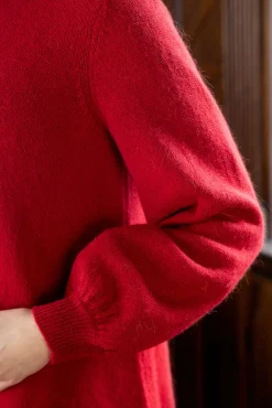 Gudrun Sjödén Stickad tunika "Vinternatt" i alpackamix