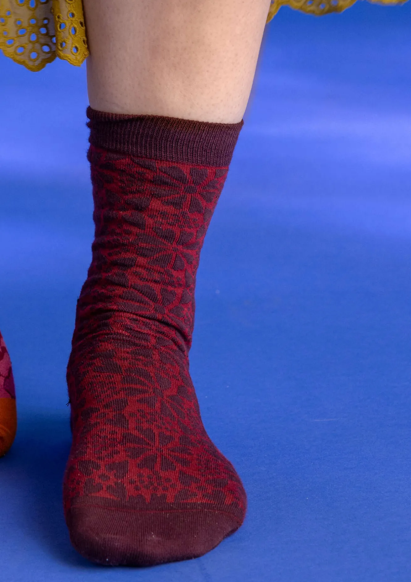 Gudrun Sjödén Strumpa "Freja" i ekologisk bomull