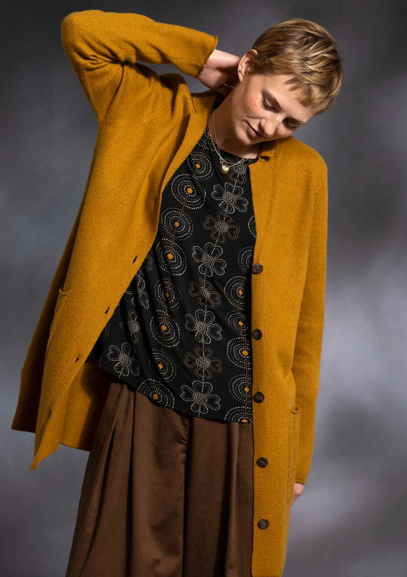 Gudrun Sjödén Top "Deco" i micromodal/elastan