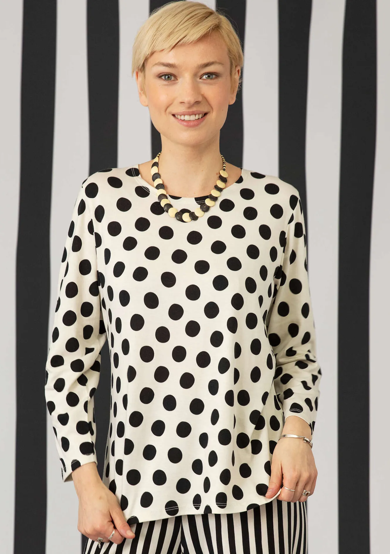 Gudrun Sjödén Top "Mika" i ekologisk bomull/modal