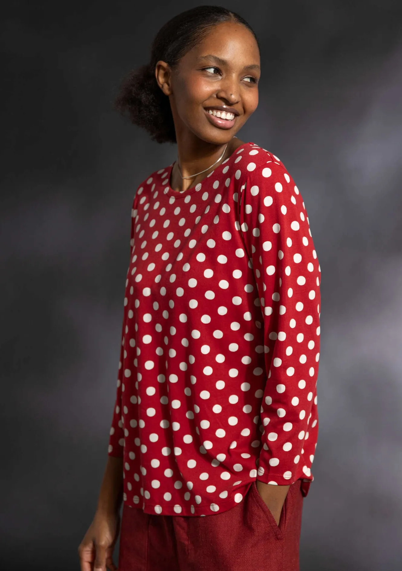 Gudrun Sjödén Top "Mix" i ekologisk bomull/modal